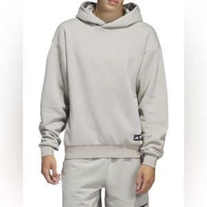 adidas Men's Legends Hoodie, Metal Grey, X-Large